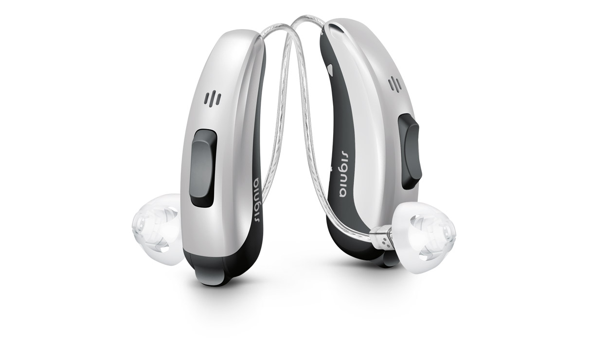 Det elegante nye CROS Pure 312 Nx fra Signia er den ideelle løsning til personer med et døvt øre (eller næste døvt øre) på den ene side og normal (eller næste normal hørelse) på det andet øre.