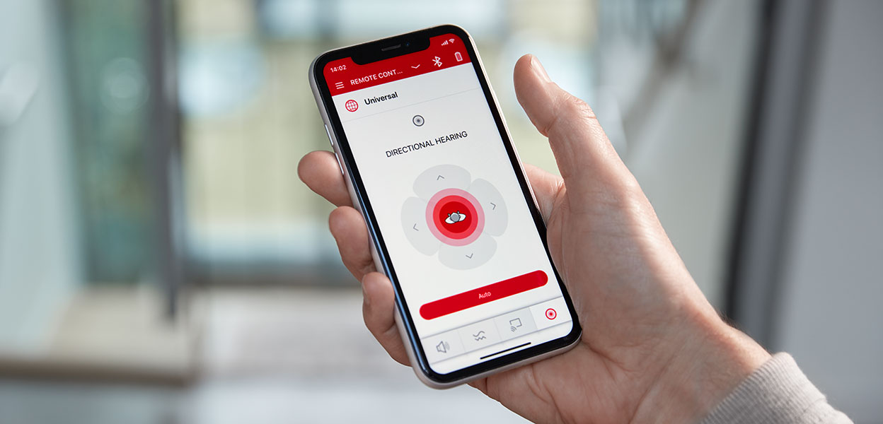 <strong>Signia App – Alle dine kunders behov samlet et sted</strong> Dine kunder kan styre deres CROS-enheder diskret via Signia App. De kan ændre lydstyrkeindstillingen på CROS-enheden og for BiCROS kan de også justere SpeechFocus-funktionen.